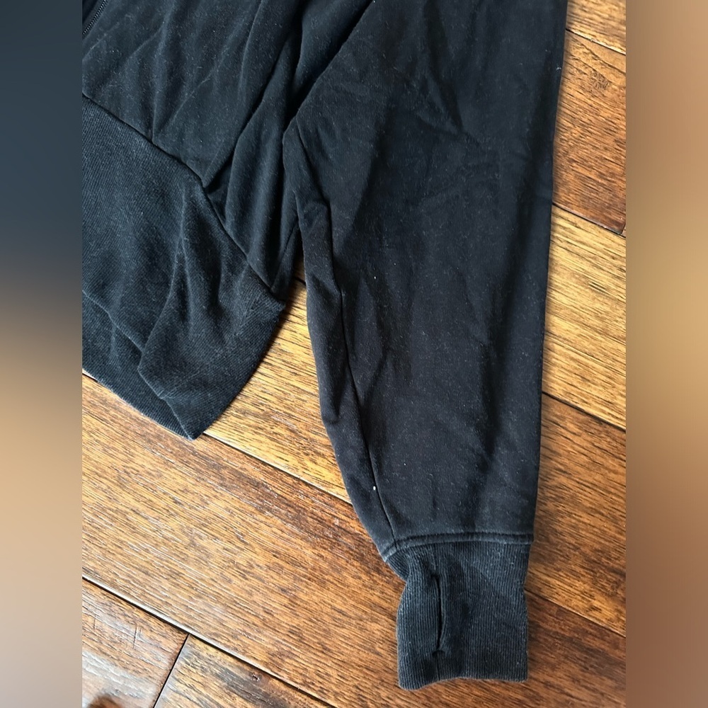 Athleta Black Zip Up Jacket Size Large - Picture 5 of 8